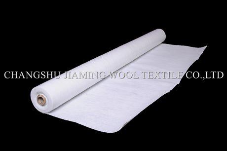 White Polyester Sticky Fieltro