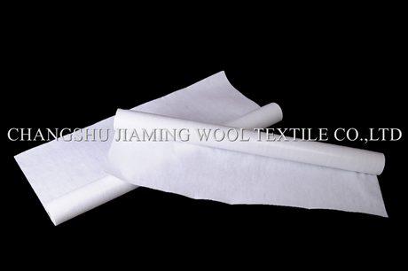 White Nonwoven Sticky Felt Underlay