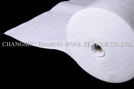 White Sticky Back Protective Nonwoven Fleece Felt