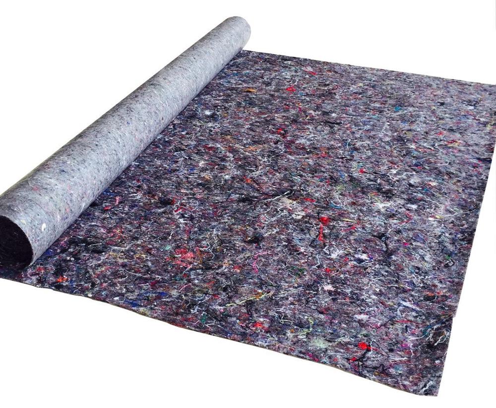 absorbent polypropylene felt material paint mat with anti-slip foil