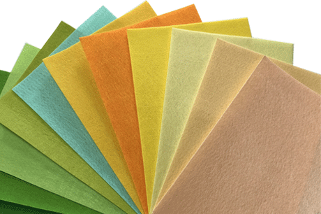 Different color acrylic craft felt Soft polyester Felt Fabric Non woven Sheet Patchwork DIY