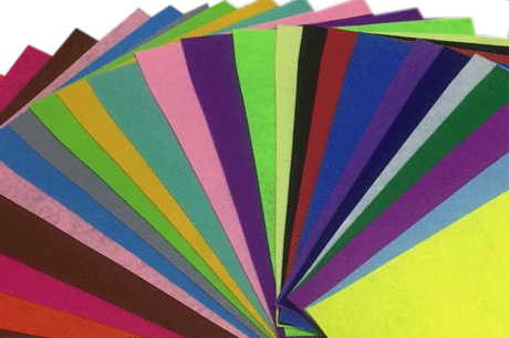 Polyester needle punch roll carpet colorful factories polyester felt