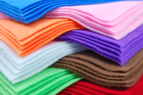 100% Polyester Craft Felt Fabric 100cm Wide  1mm Thick