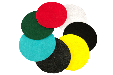 200g 1.5mm 100% polyester non woven fabric felt fabric rolls acrylic felt