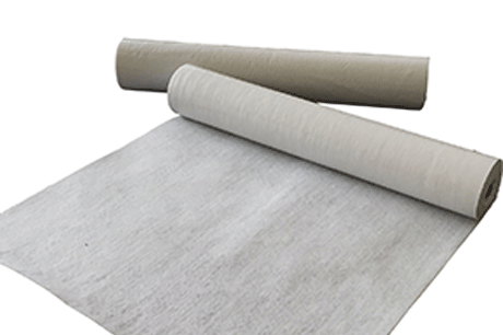 Non woven mat laminated drop sheet for painting wool carpet